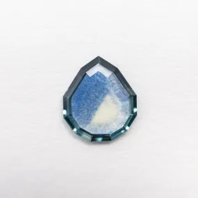 0.73ct 7.75x6.60x1.24mm Geometric Pear Portrait Cut Sapphire 22130-01