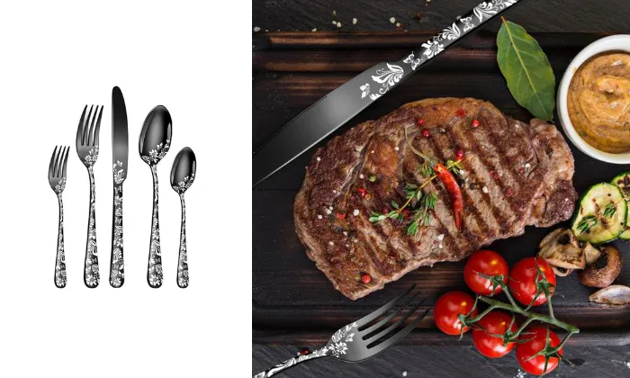 20 Piece Stainless Steel Silverware Set