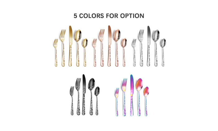 20 Piece Stainless Steel Silverware Set