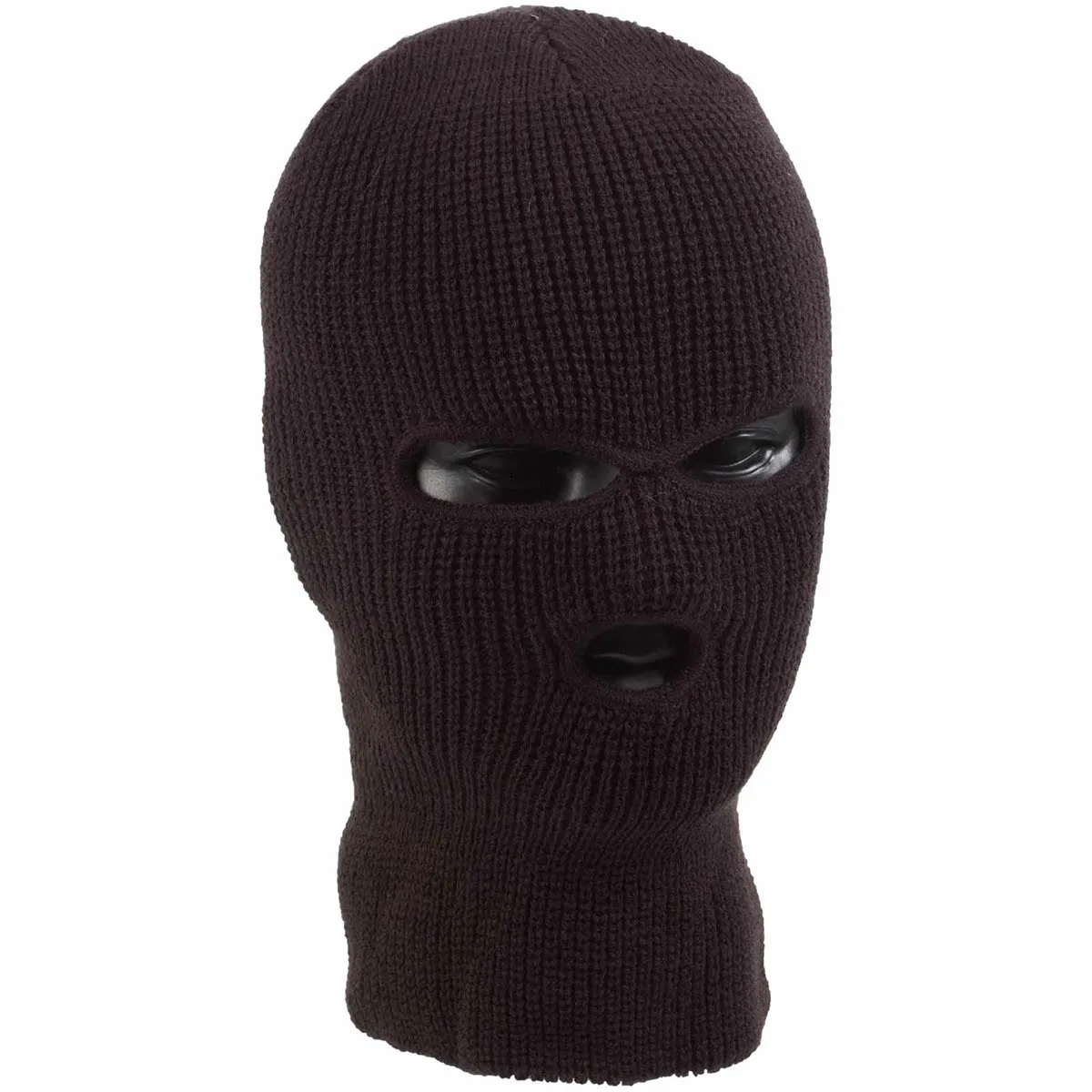 3 Hole Balaclava Acrylic Black