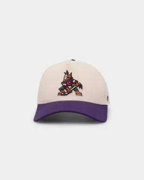 47 Brand Arizona Coyotes 'LA Kings X Arizona Coyotes' 47 MVP DT Snapback Natural/Purple