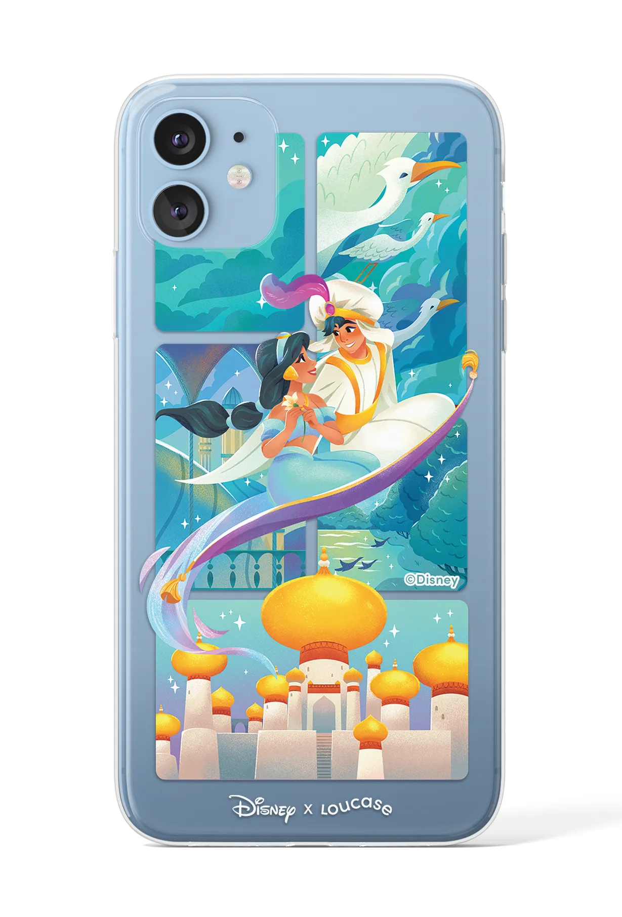 A Whole New World - KLEARLUX™ Disney x Loucase Aladdin Collection Phone Case | LOUCASE