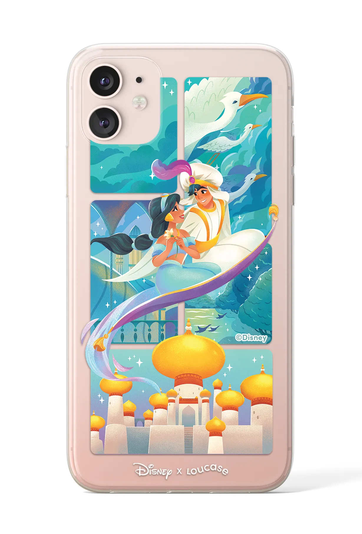 A Whole New World - KLEARLUX™ Disney x Loucase Aladdin Collection Phone Case | LOUCASE