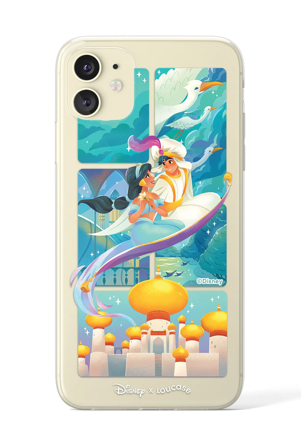 A Whole New World - KLEARLUX™ Disney x Loucase Aladdin Collection Phone Case | LOUCASE