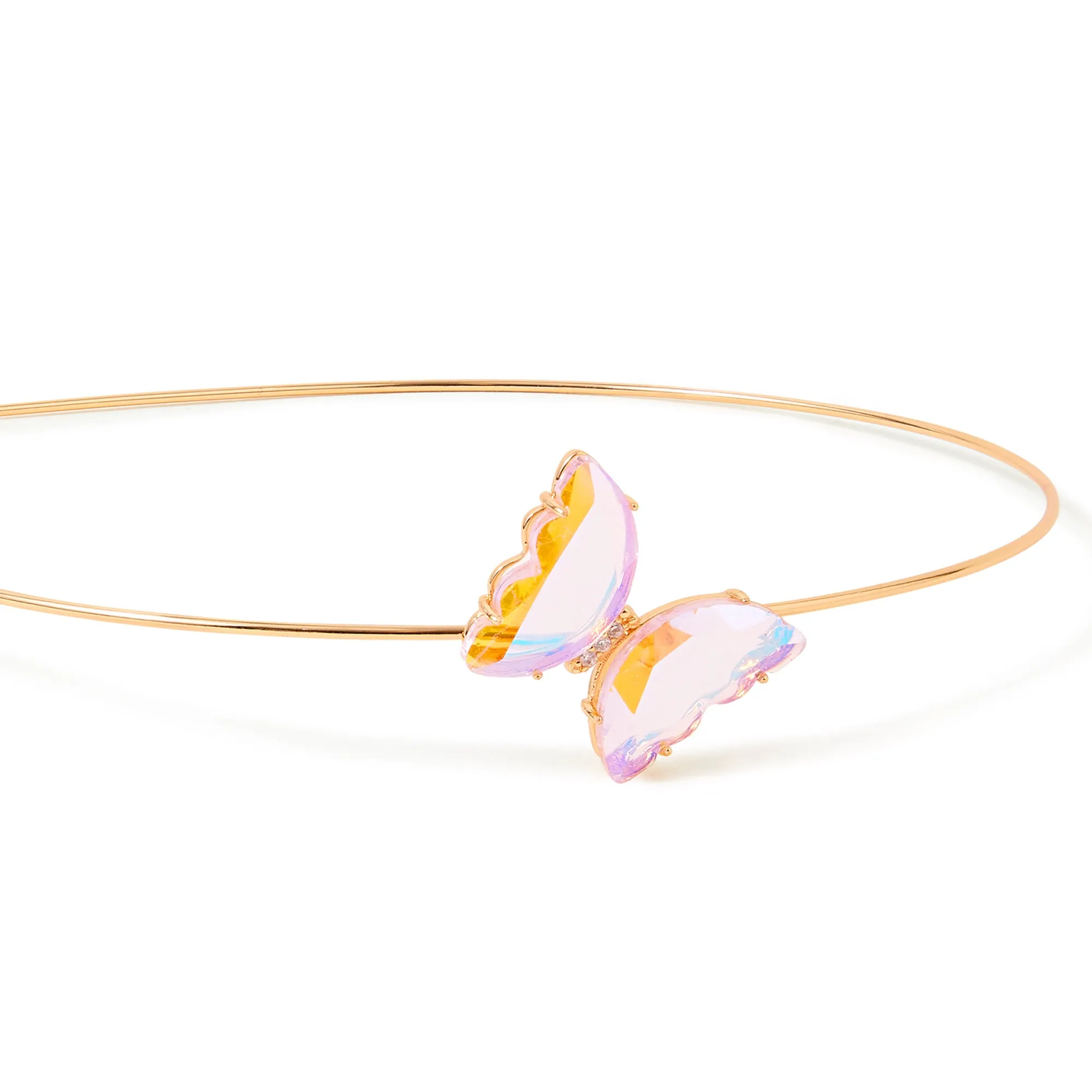 Accessorize London Girl's Party Gem Butterfly Headband