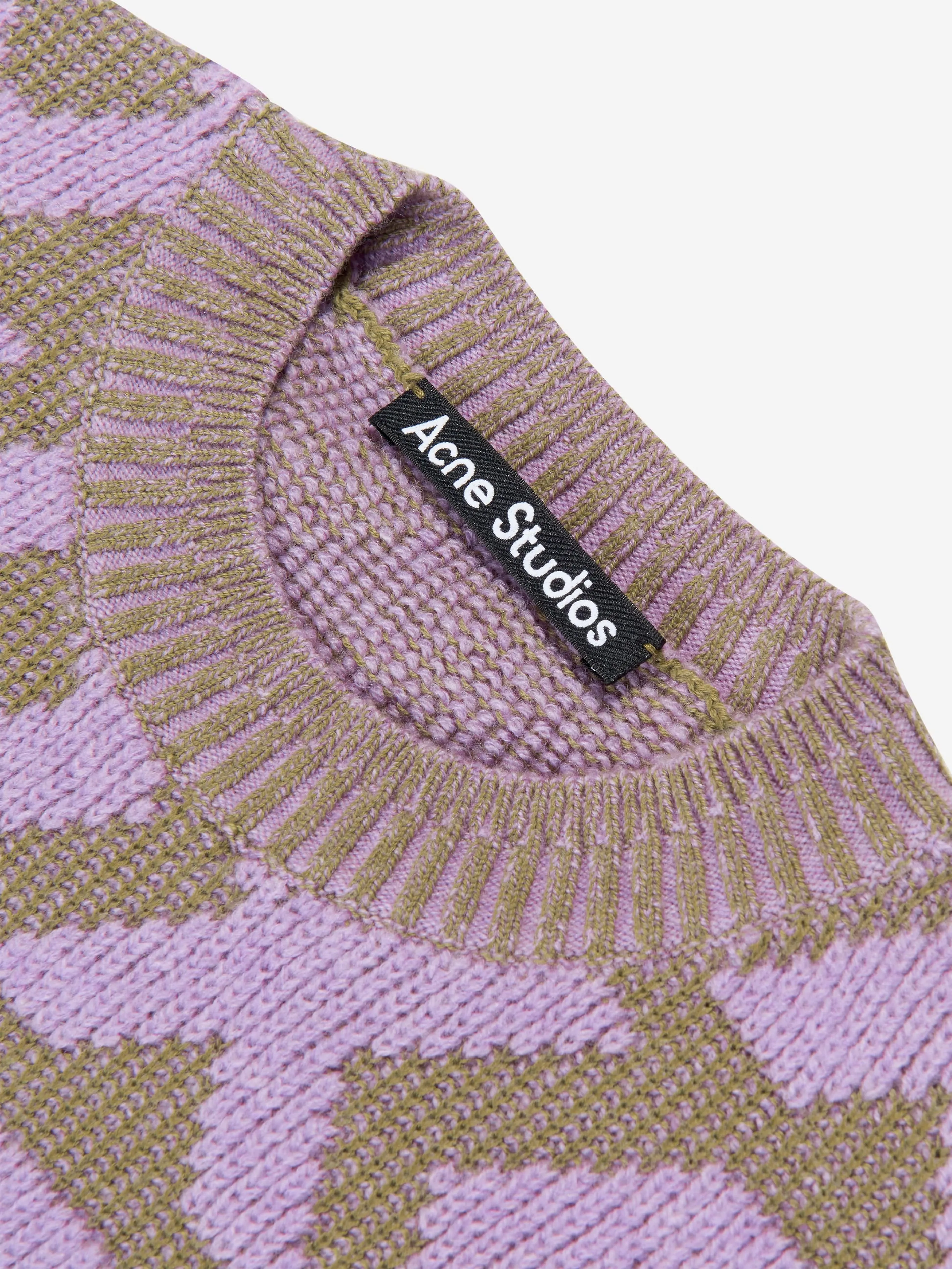 Acne Studios Kids Mini Kozu Jumper in Purple