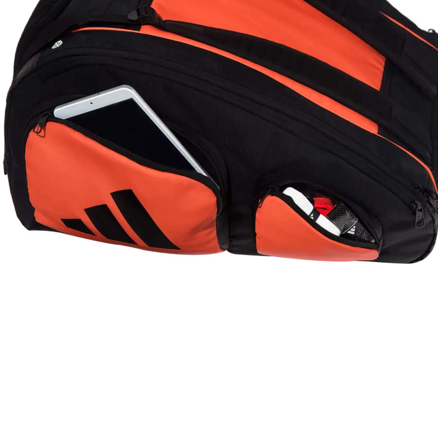 Adidas Pro Tour 3.2 Padel Racket Bag Black Orange