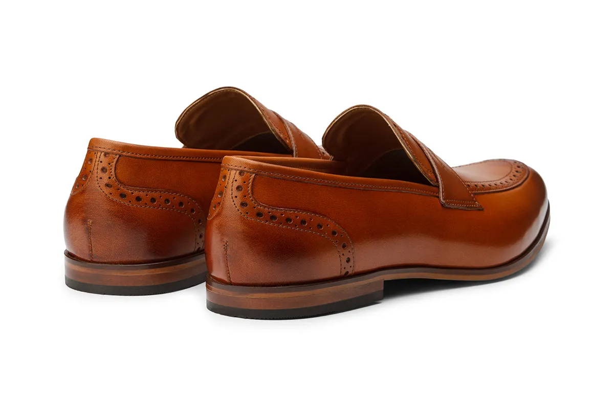 Apron Brogue Splite toe & Saddle Loafer -C