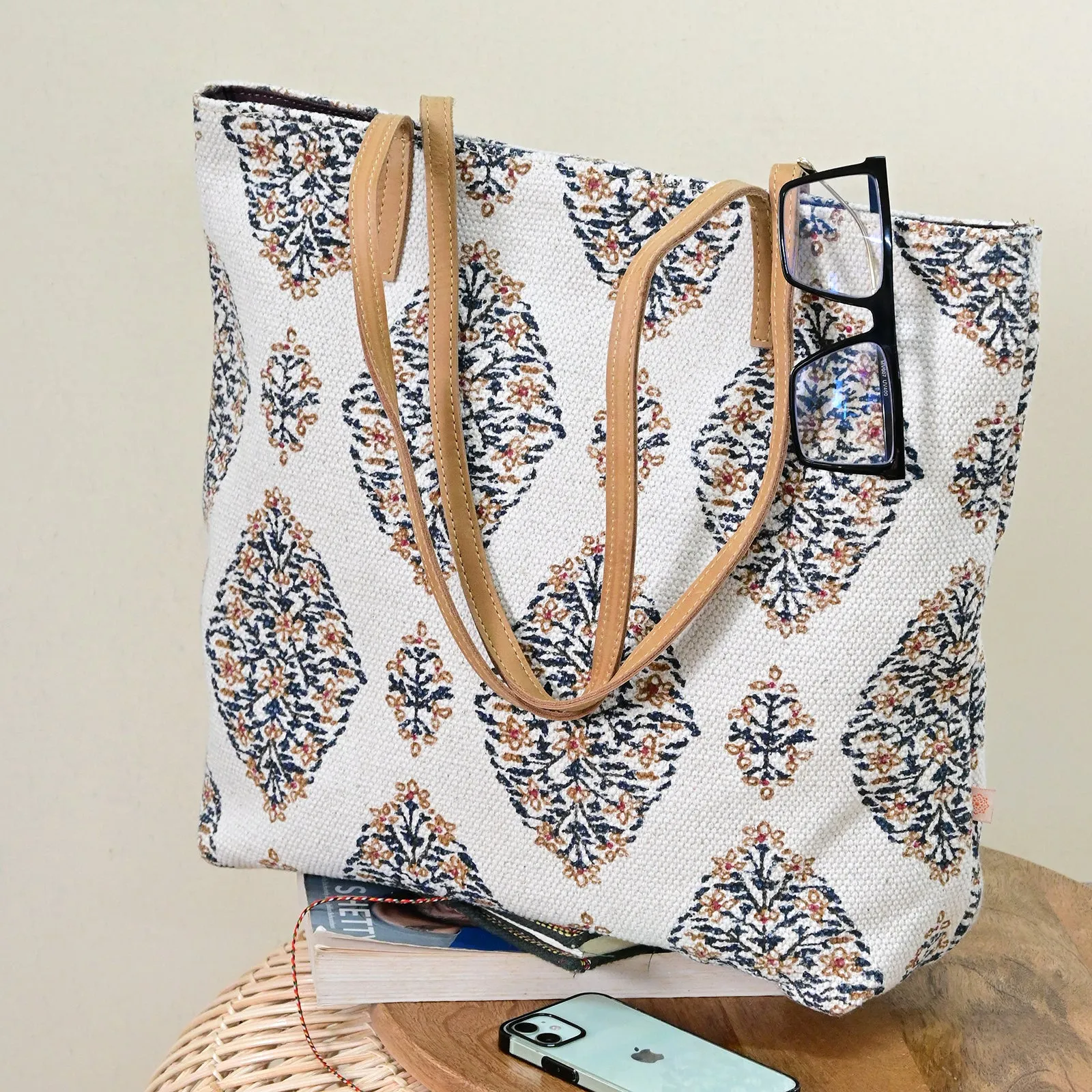 ARMENIA - BLOCK PRINTED TOTE  BAG