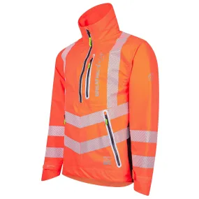 ATHV4400 Arbortec BreatheDry® Waterproof Rain Jacket - Hi-Viz Orange