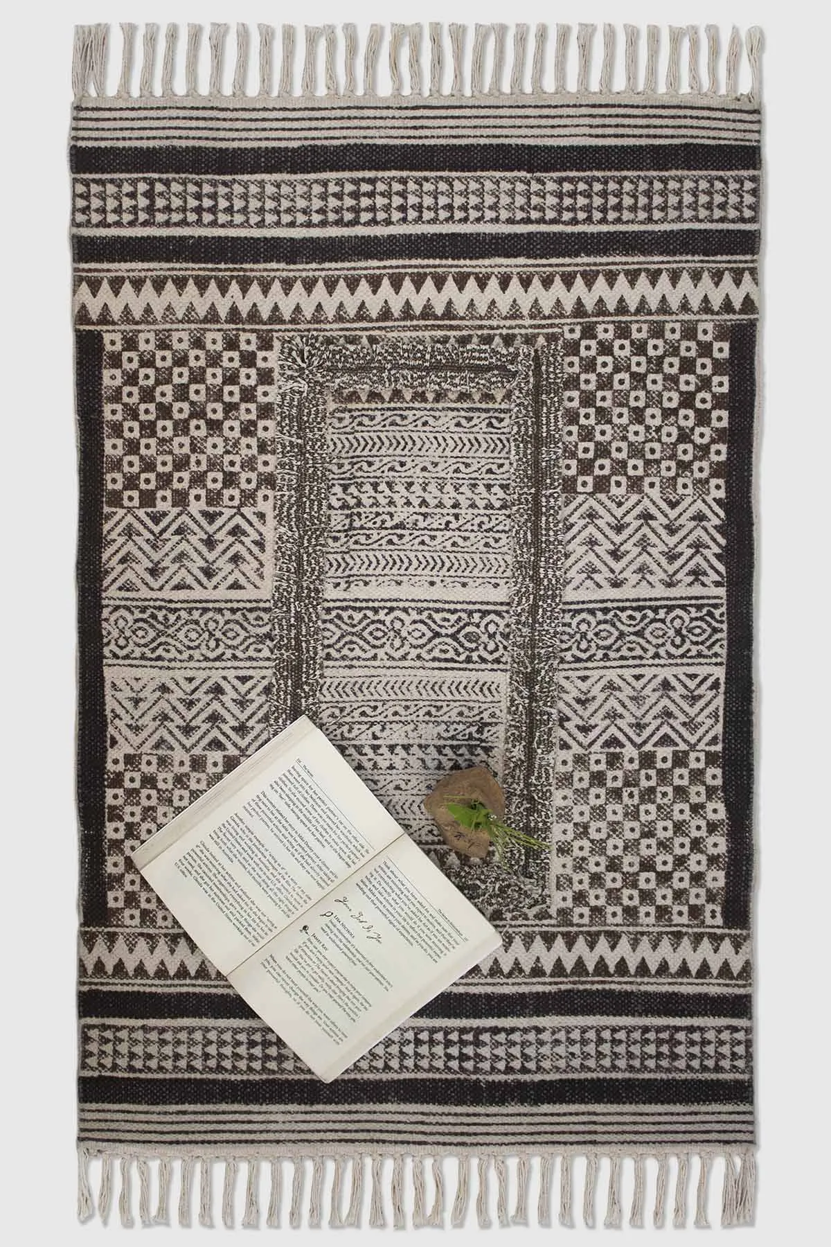 BENJAMIN - BLOCK PRINTED RUG