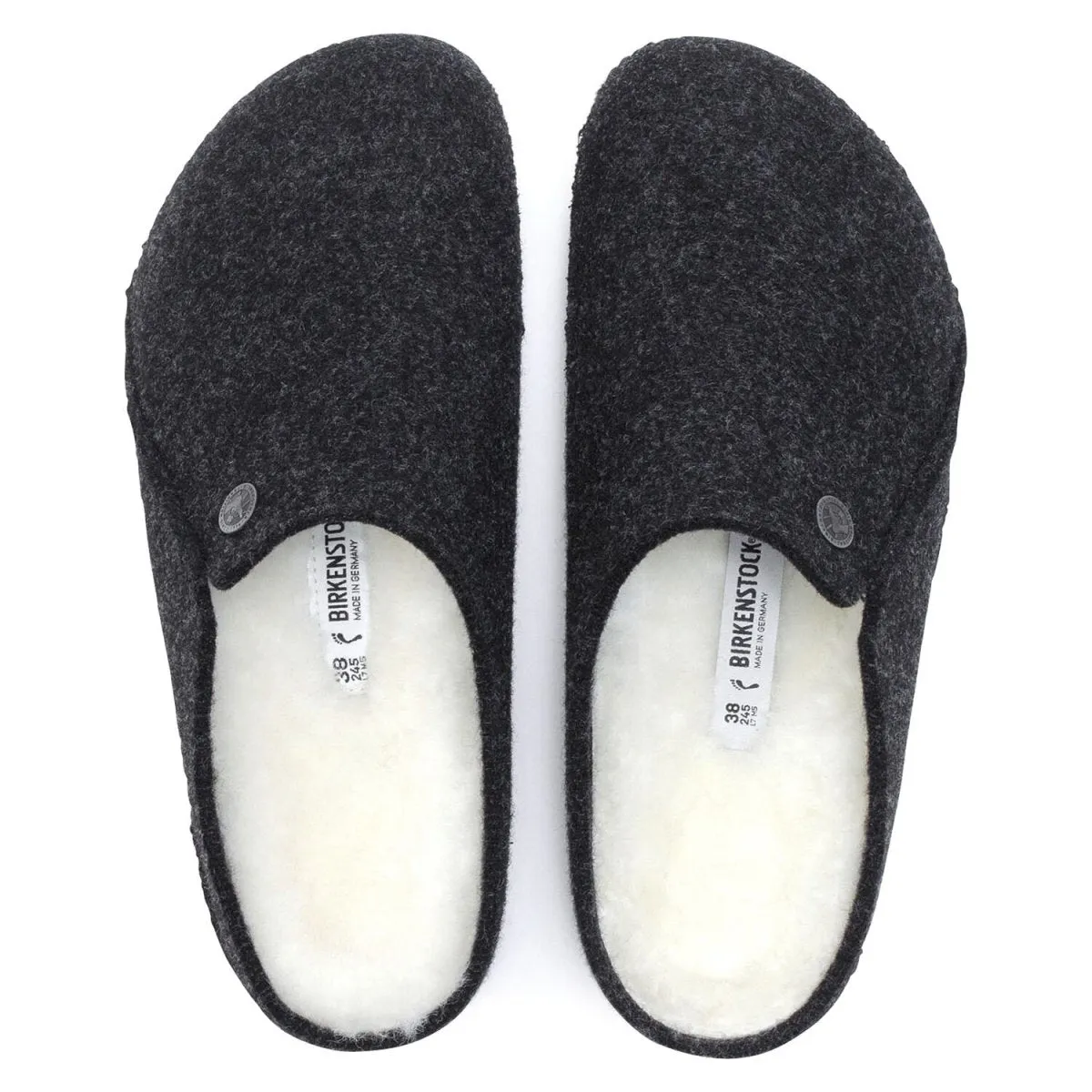 Birkenstock Men's Zermatt Wool Felt Anthracite