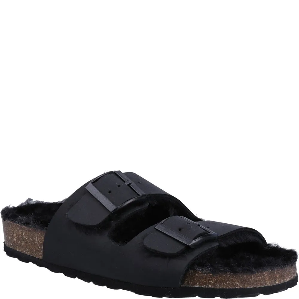 Black Jessie Mule Slipper