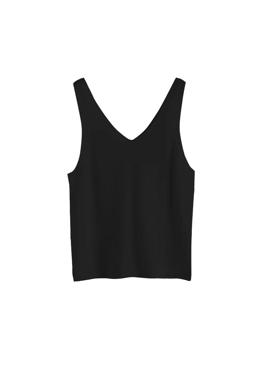 Black Pure Merino Vest