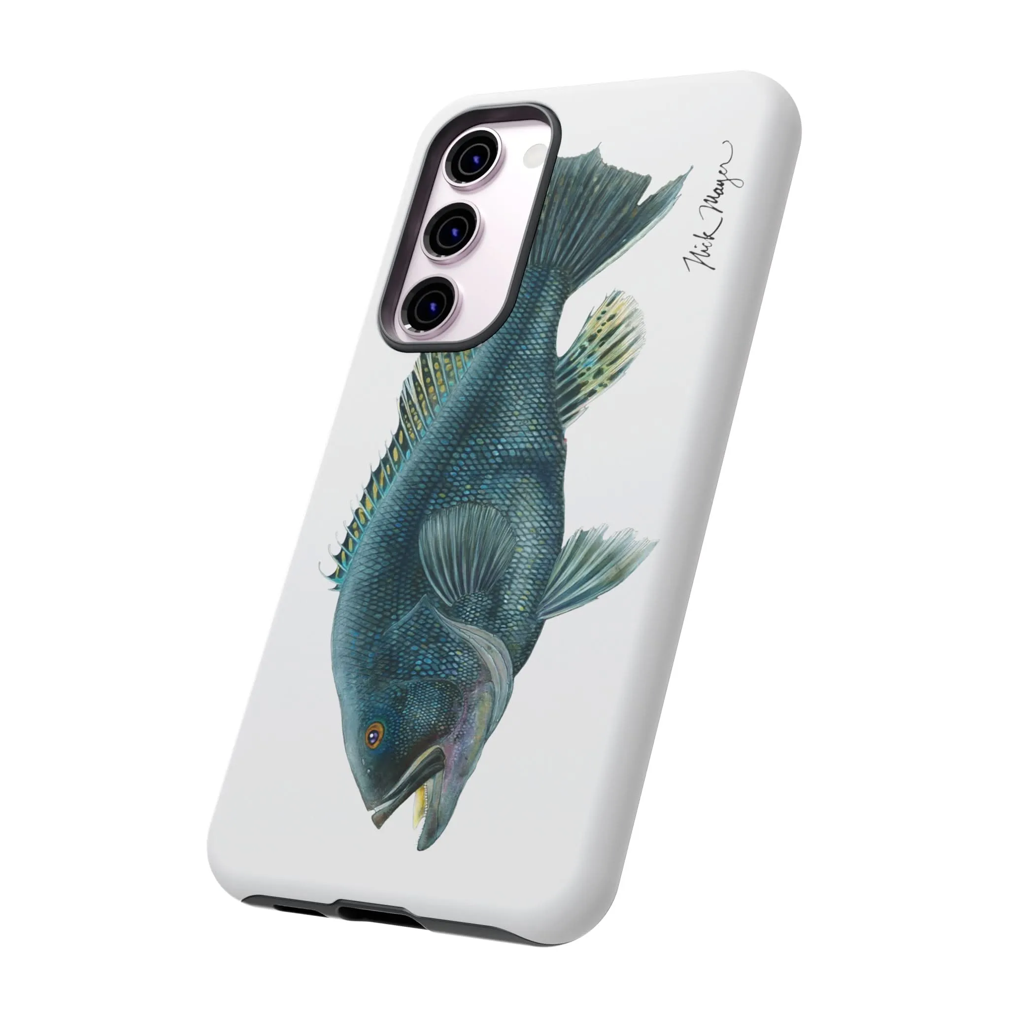 Black Sea Bass Phone Case (Samsung)