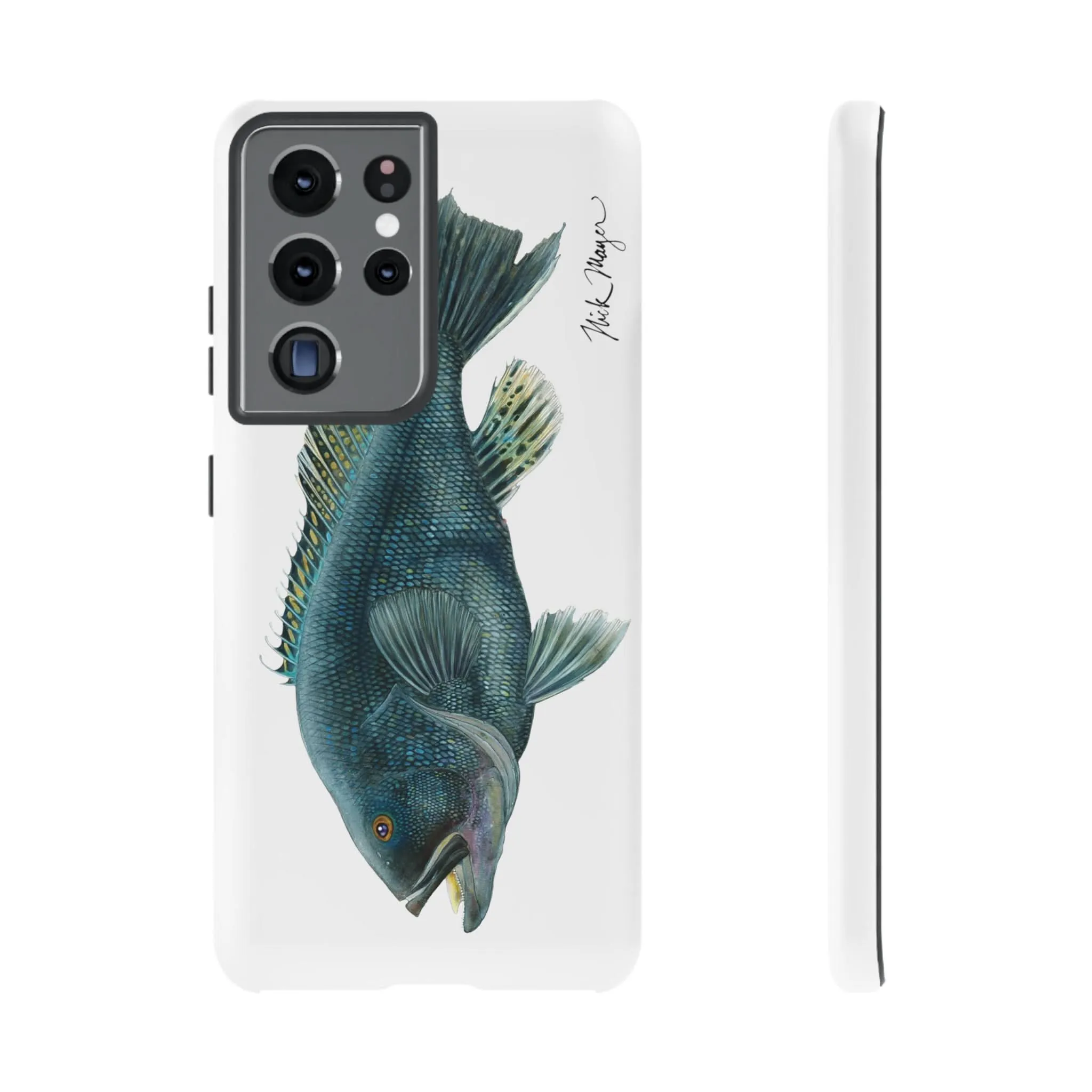 Black Sea Bass Phone Case (Samsung)