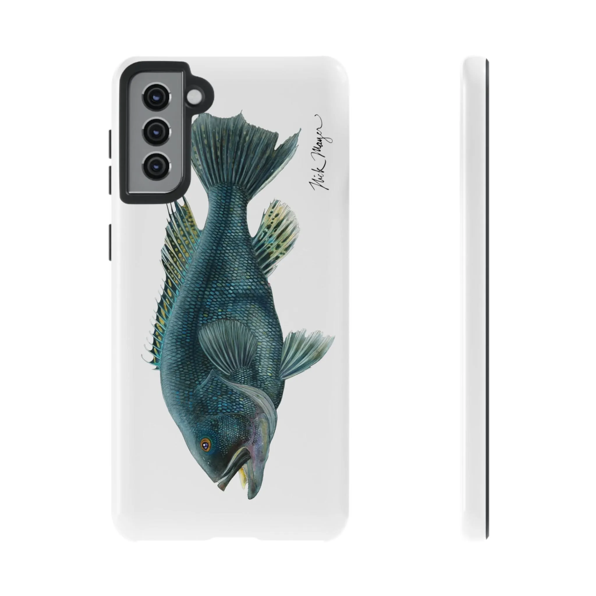 Black Sea Bass Phone Case (Samsung)