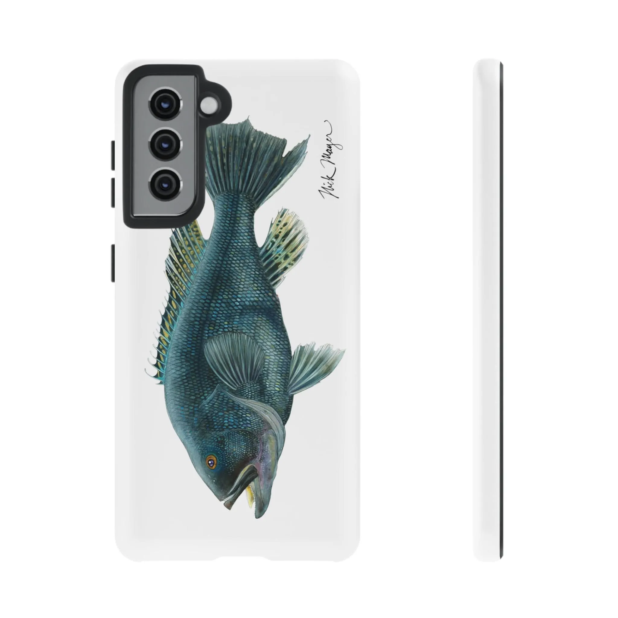 Black Sea Bass Phone Case (Samsung)