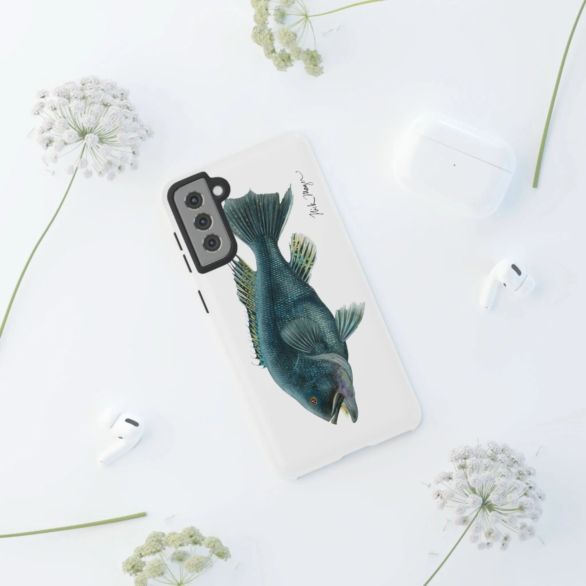 Black Sea Bass Phone Case (Samsung)