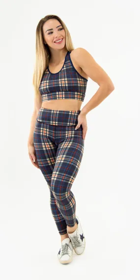 Blueberry Tartan - Legging