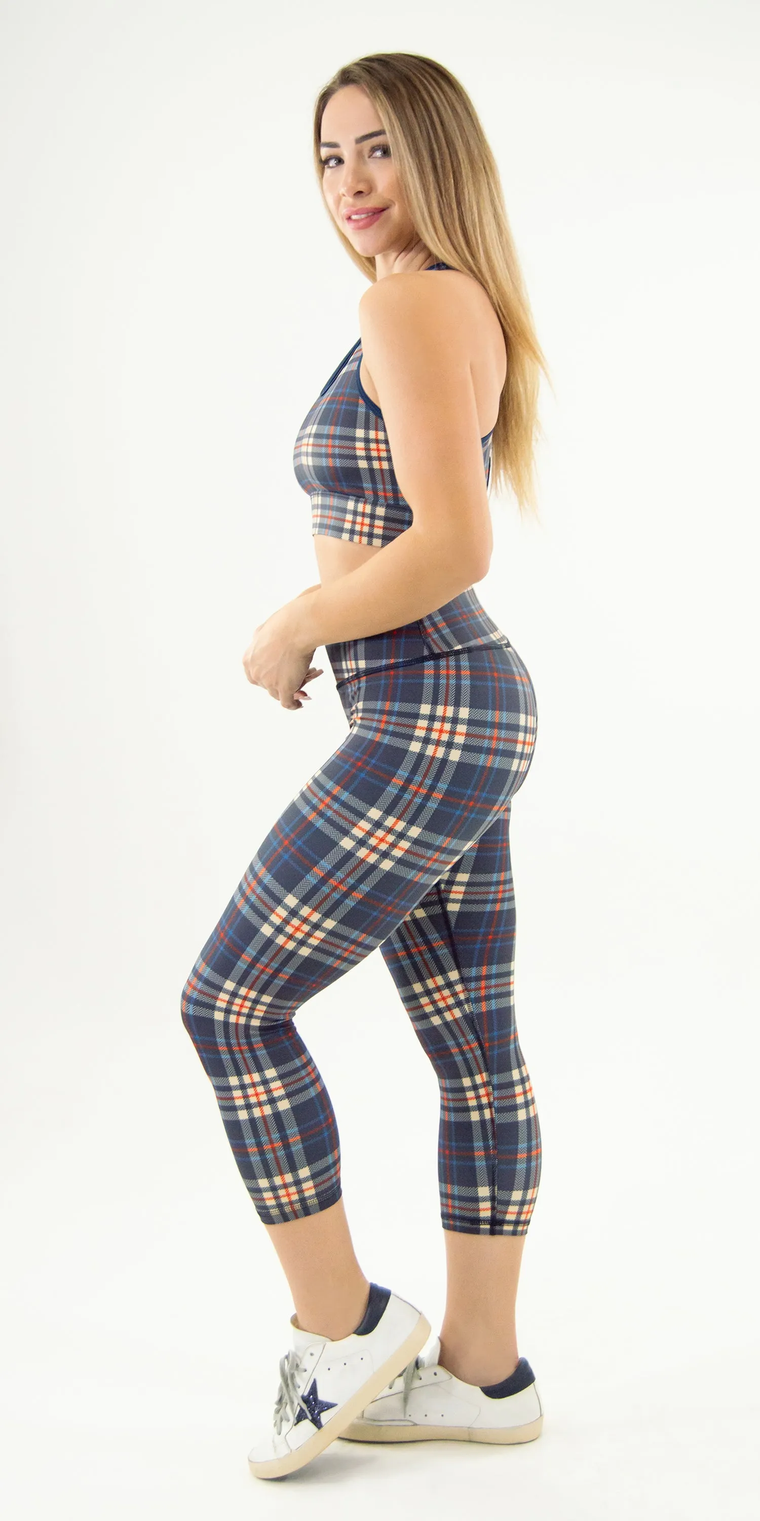 Blueberry Tartan - Legging