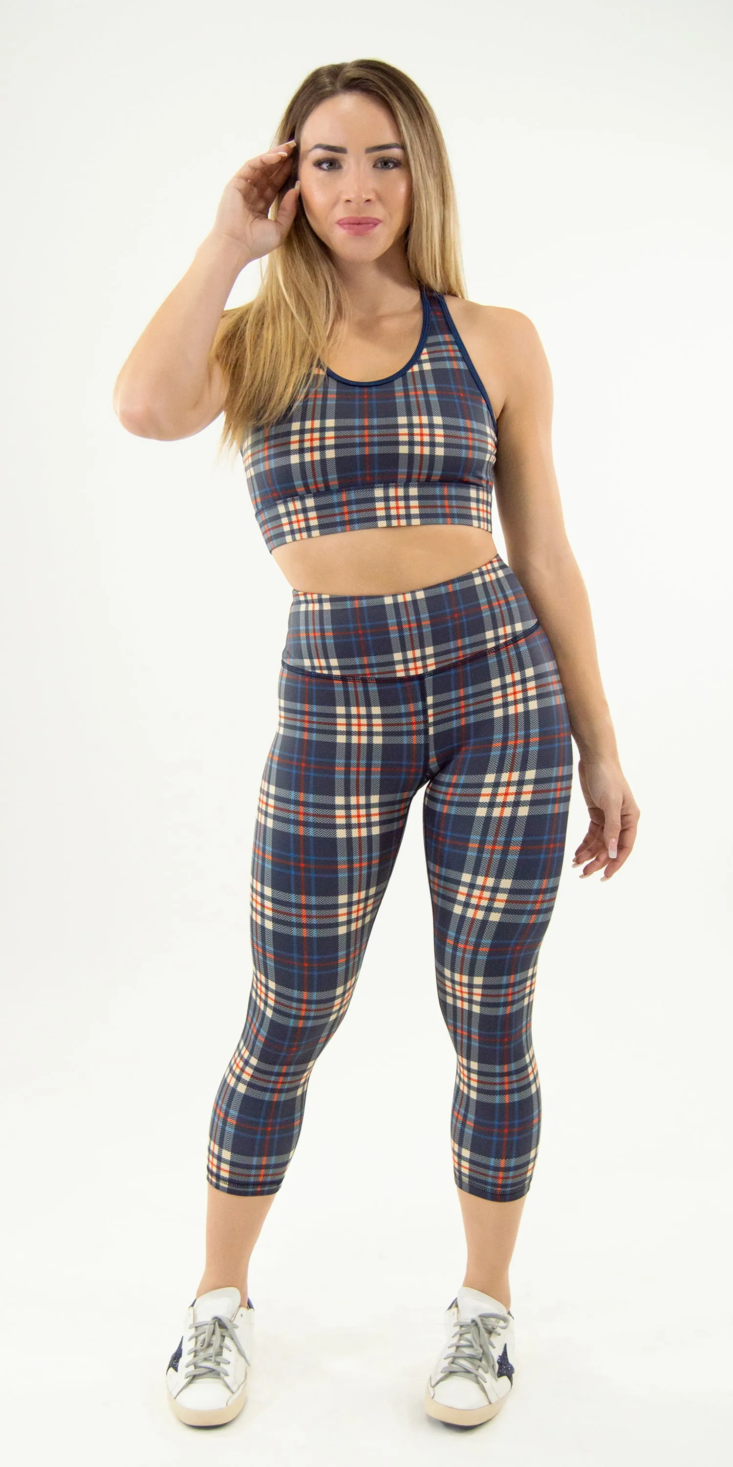 Blueberry Tartan - Legging