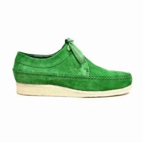 British Walkers Weaver Somerset Men's Green Suede