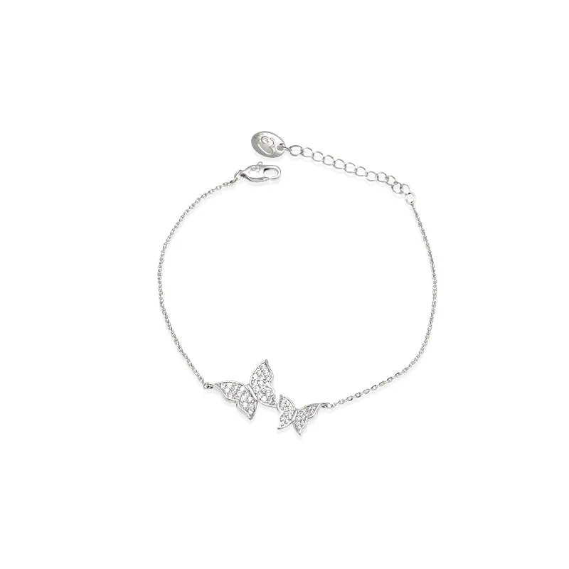 Butterfly Cubic Zirconia  Bracelet