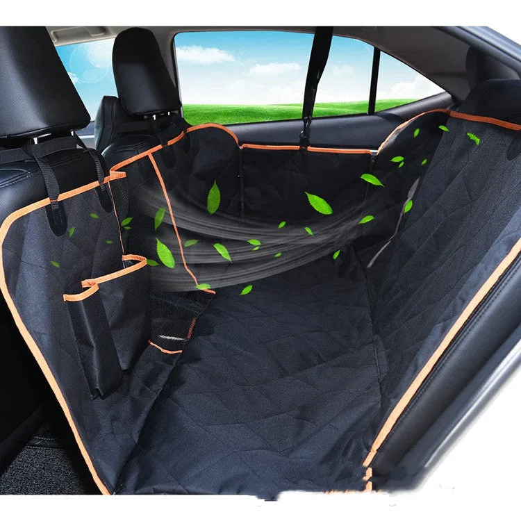 Car Waterproof Rear Seat Mat Cover For Dog Pet Supplies