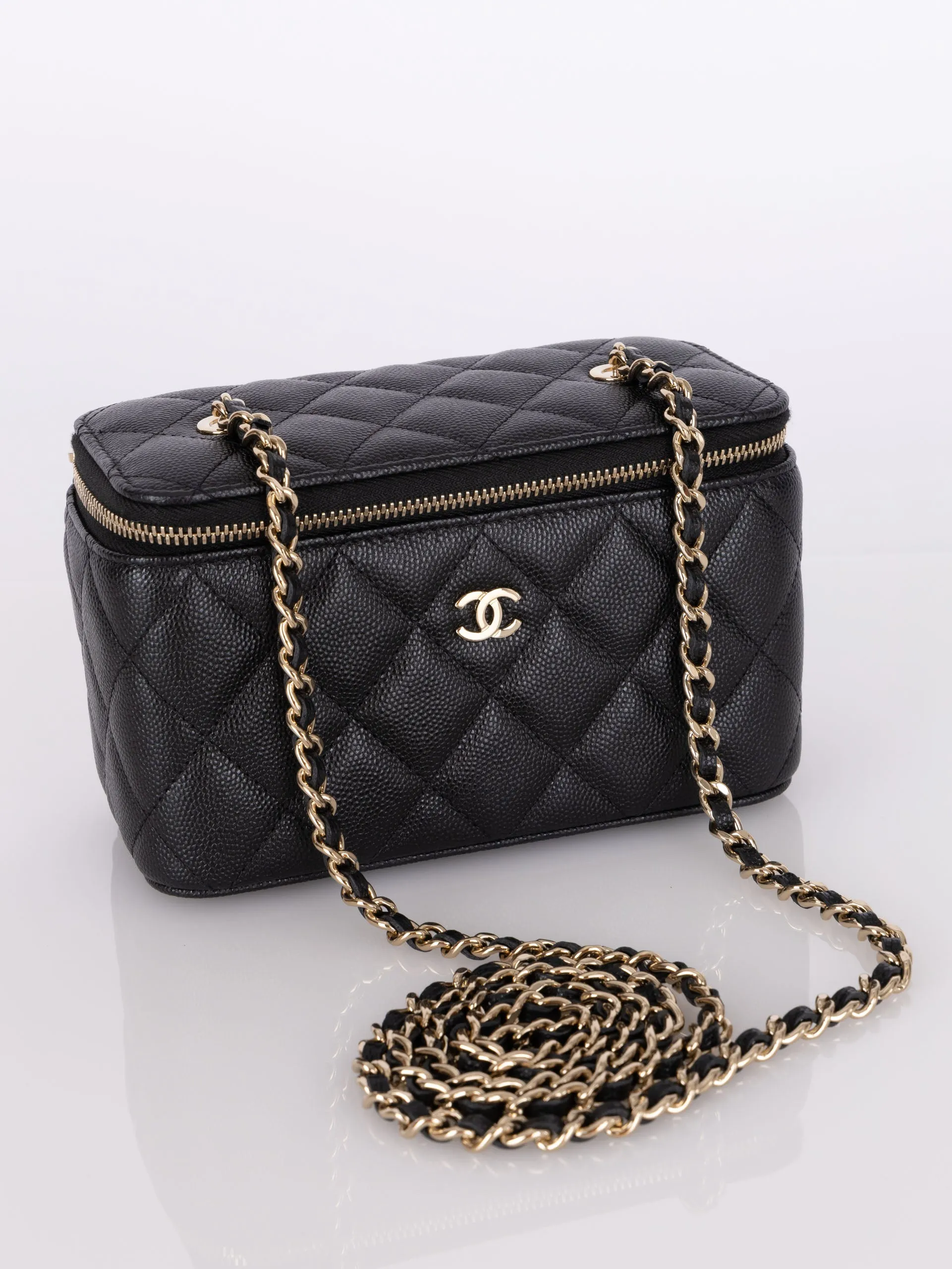 Chanel Caviar Vanity Crossbody