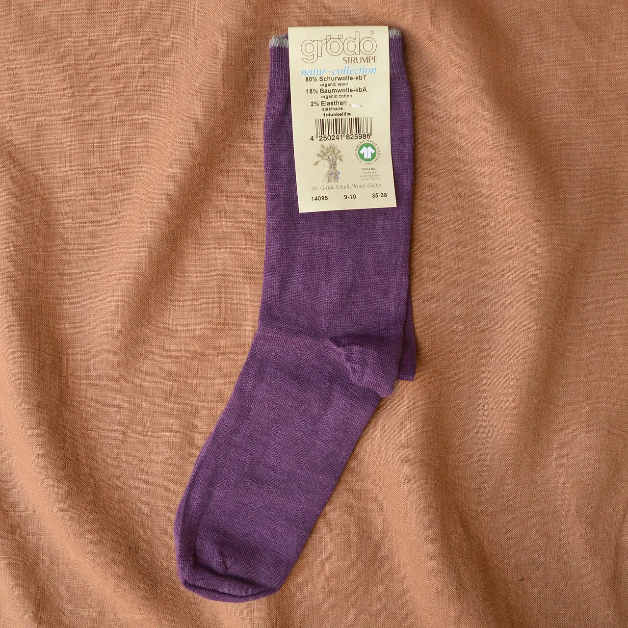 Children's Socks in Organic Wool/Cotton (1-10y )