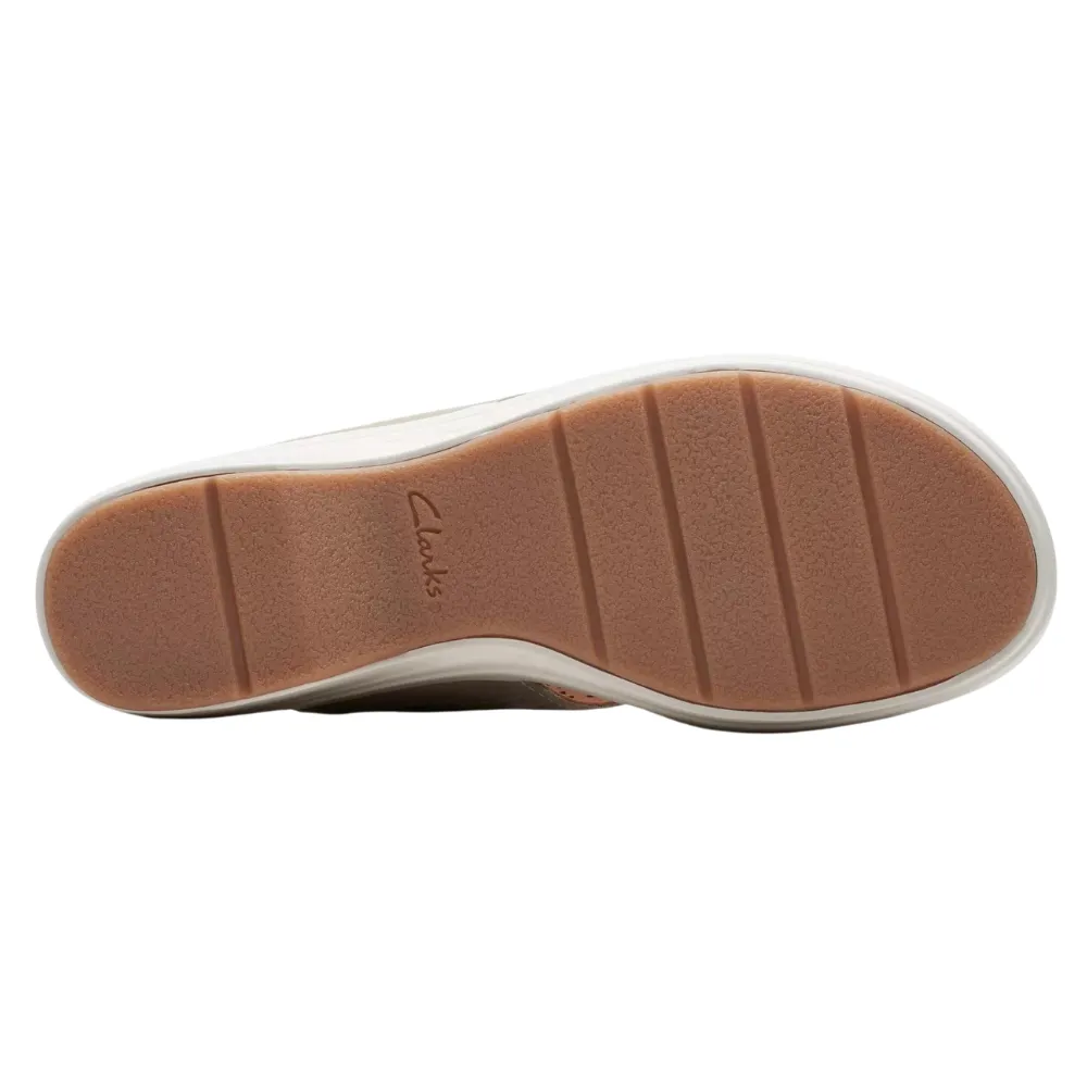 Clarks Tuleah Sun Stone Leather Sandal (Women's)