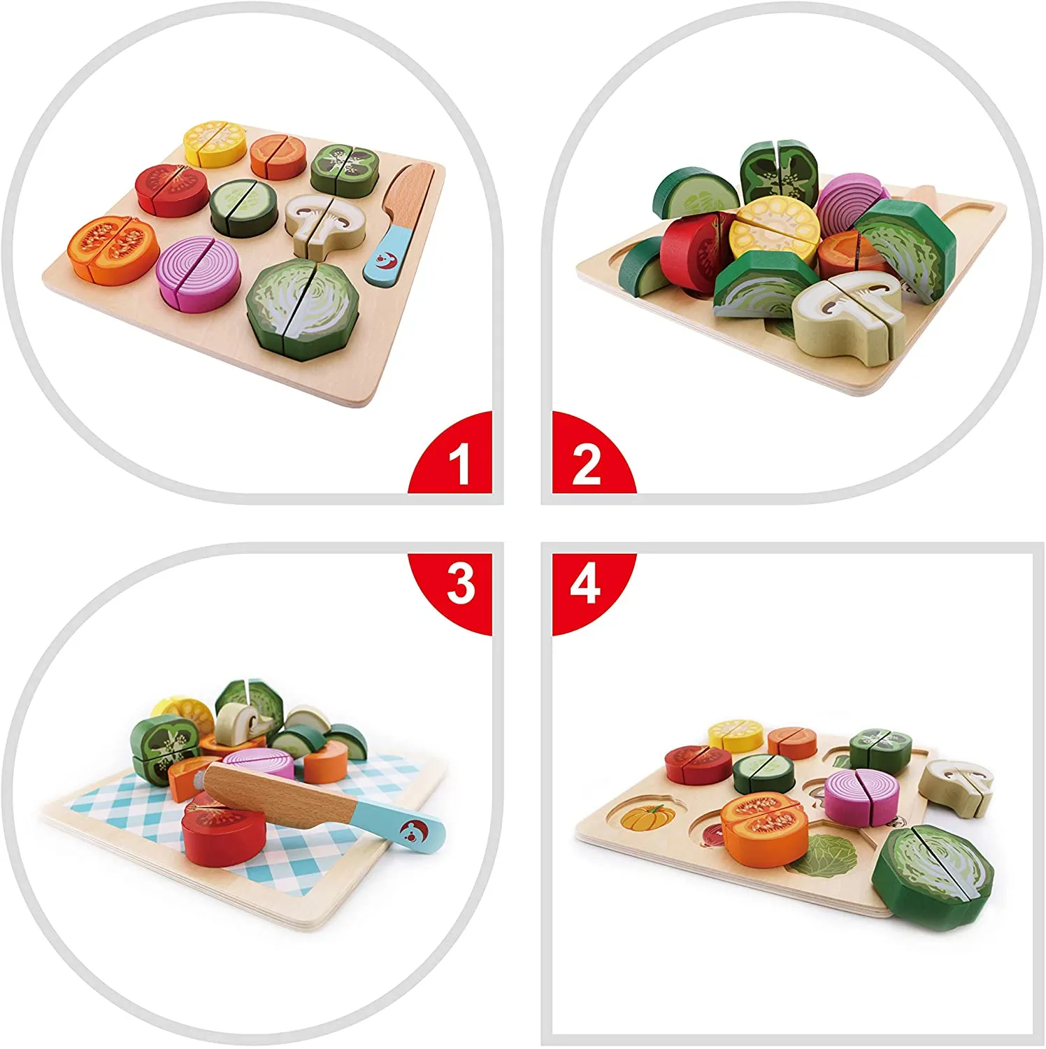 Classic World - Cutting Vegetables Puzzle