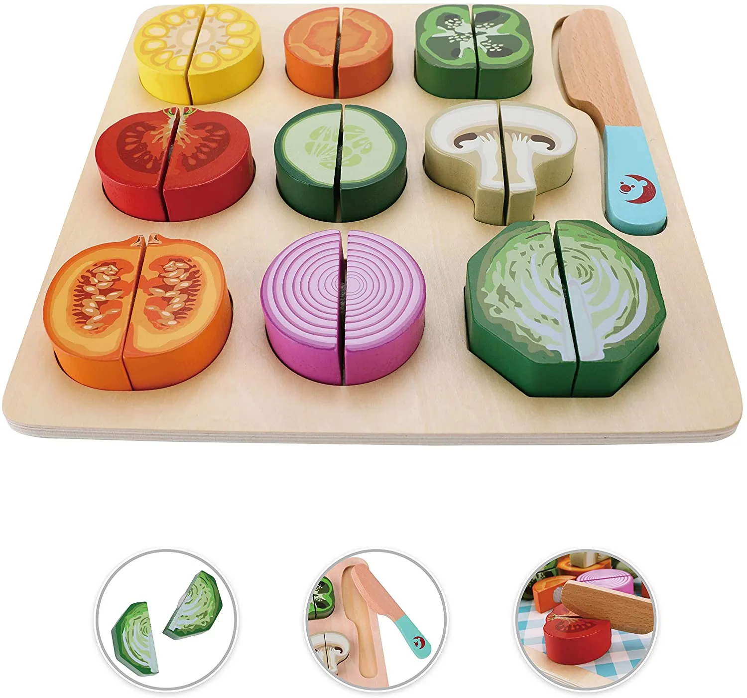 Classic World - Cutting Vegetables Puzzle