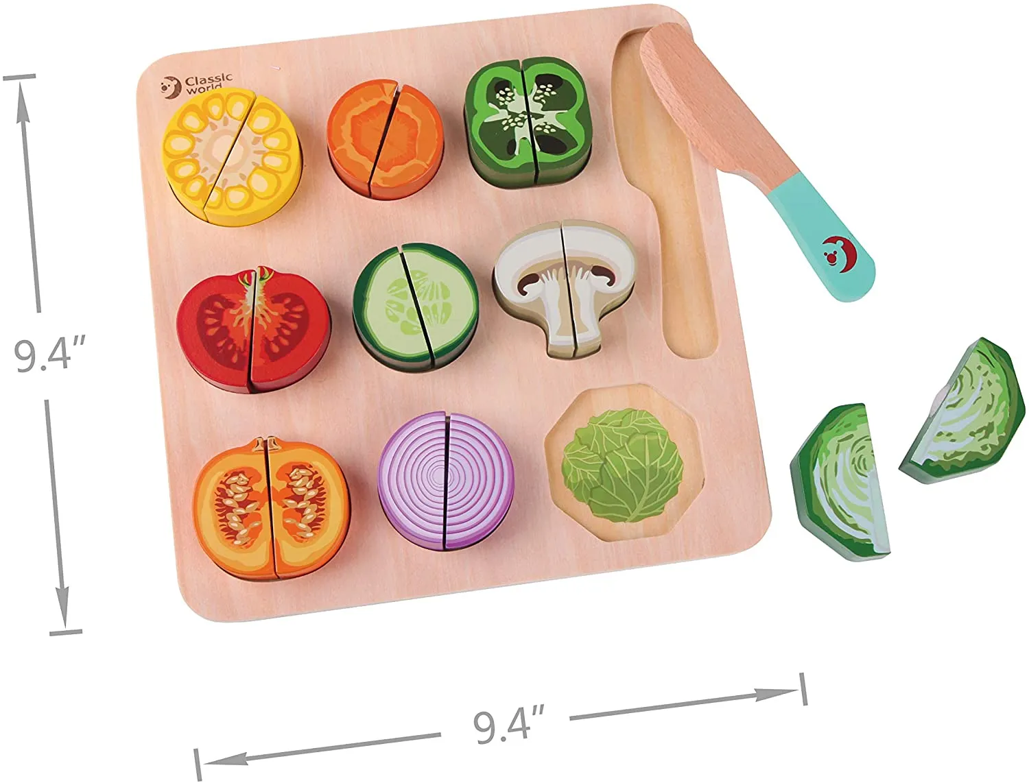 Classic World - Cutting Vegetables Puzzle