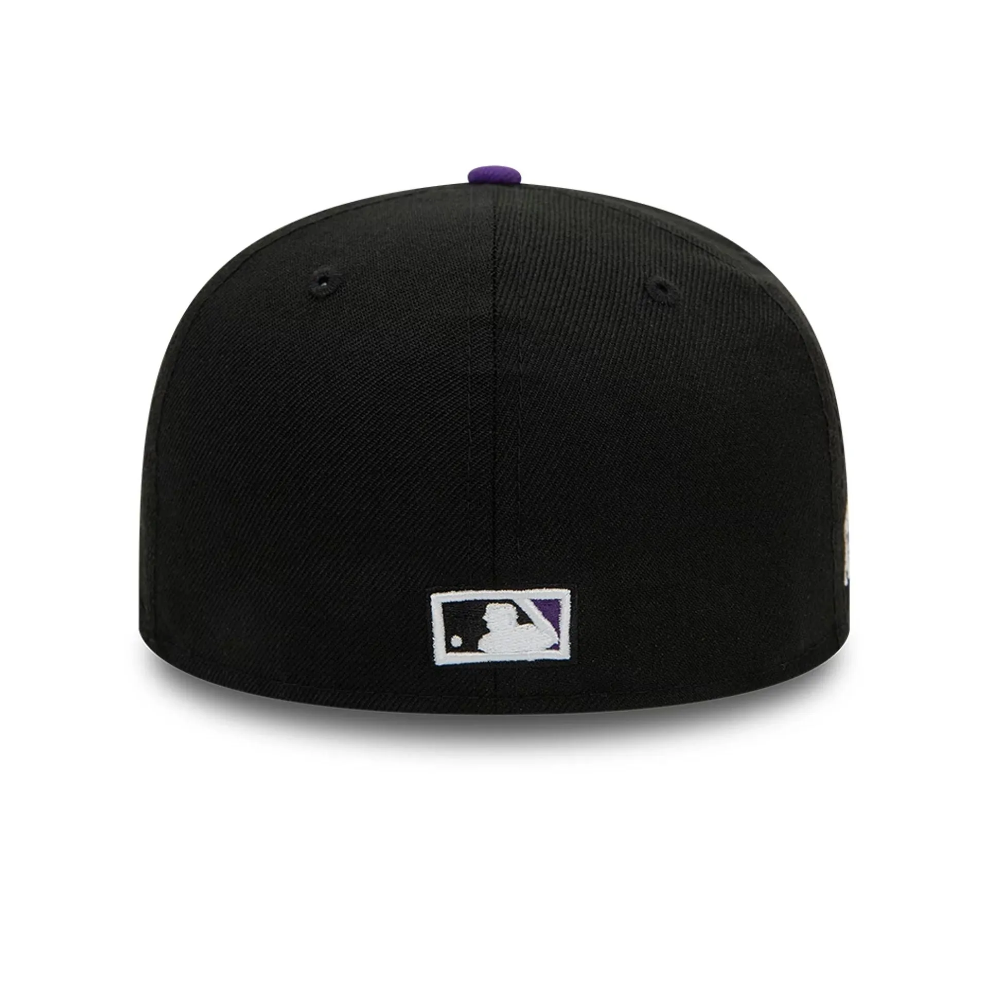 Colorado Rockies MLB Purple Success Black 59FIFTY Fitted Cap