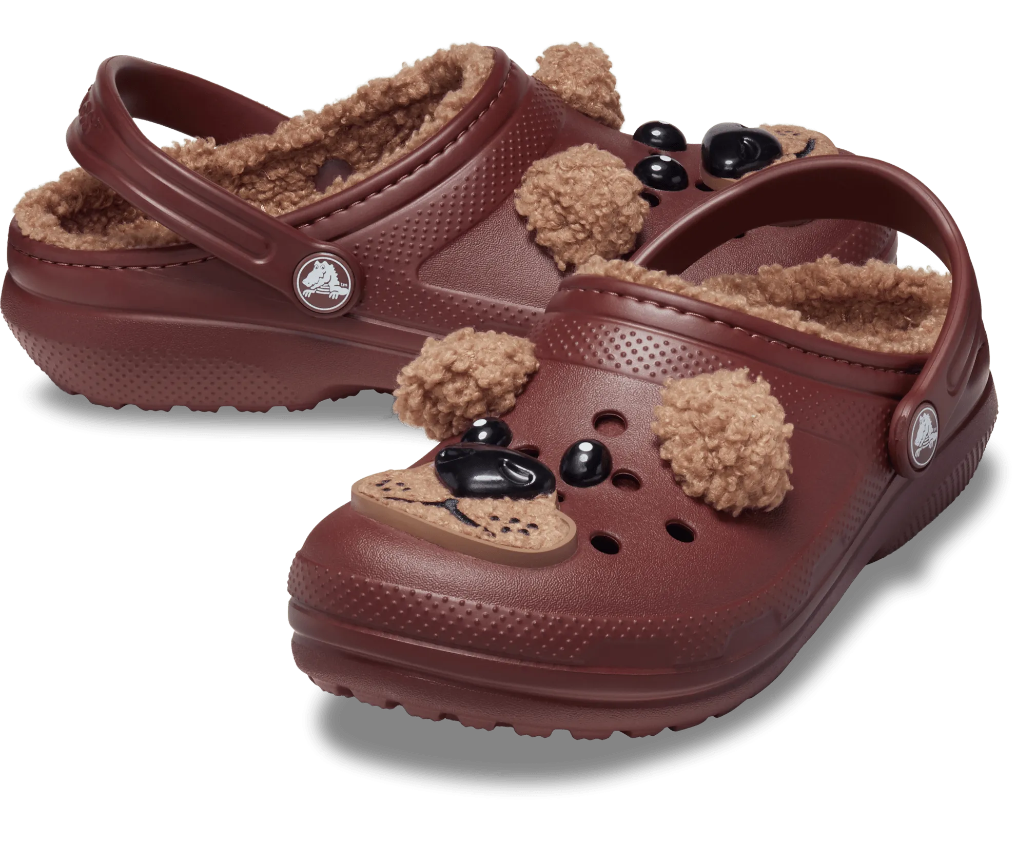 CROCS Kids I am Brown Bear Lined Clog