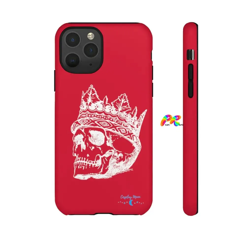 Crowned Skull Phone Tough Cases