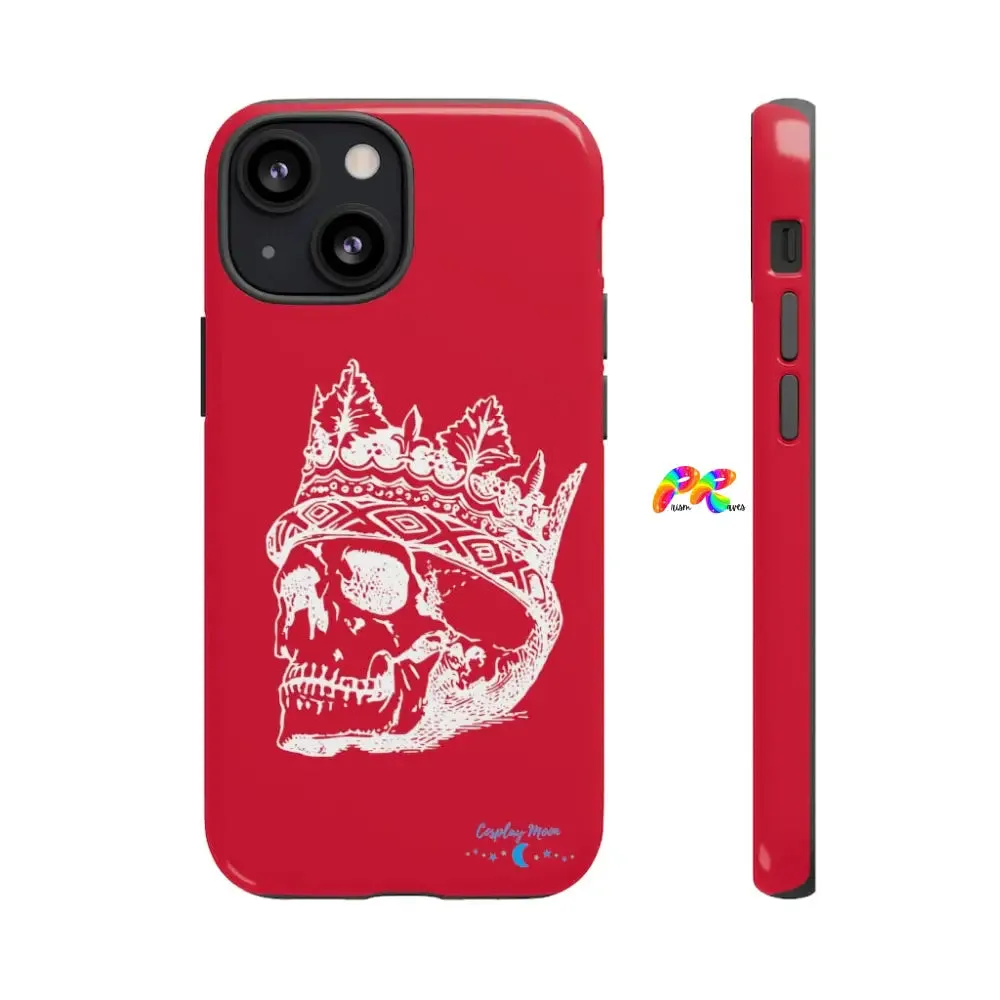 Crowned Skull Phone Tough Cases