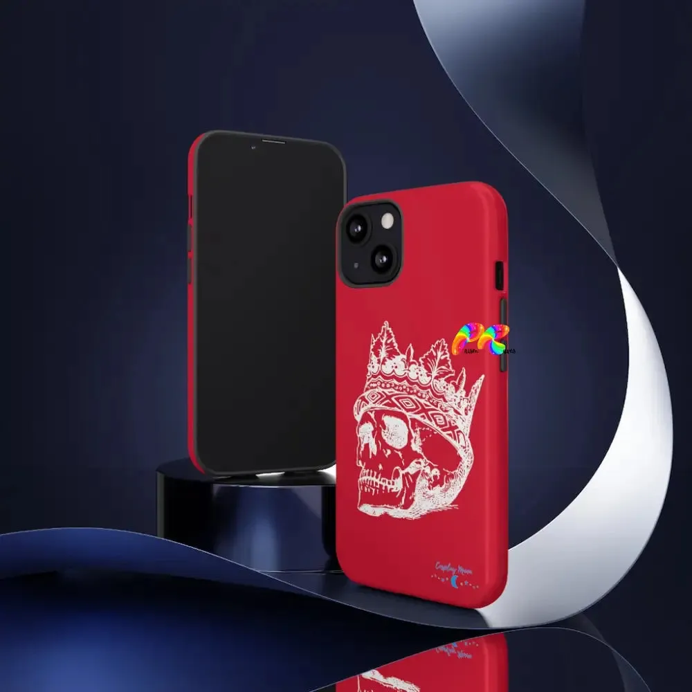 Crowned Skull Phone Tough Cases