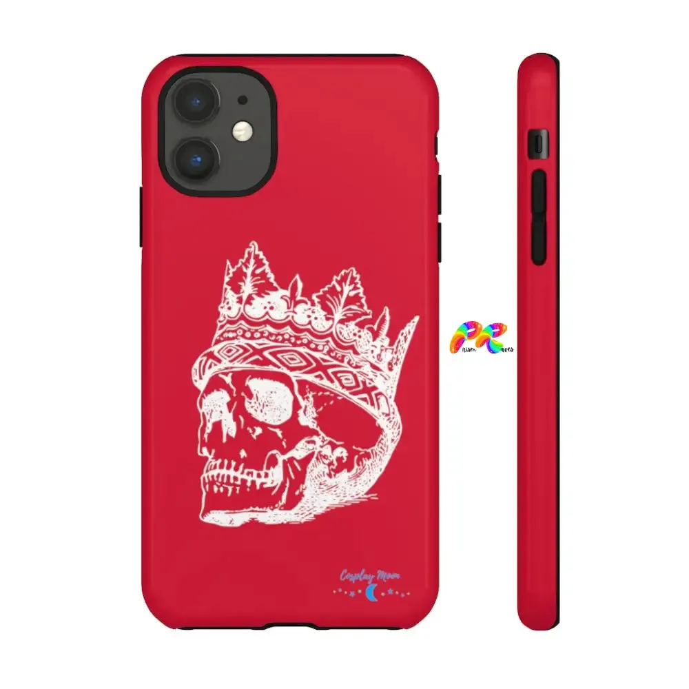 Crowned Skull Phone Tough Cases