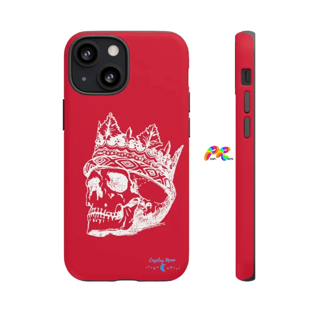 Crowned Skull Phone Tough Cases