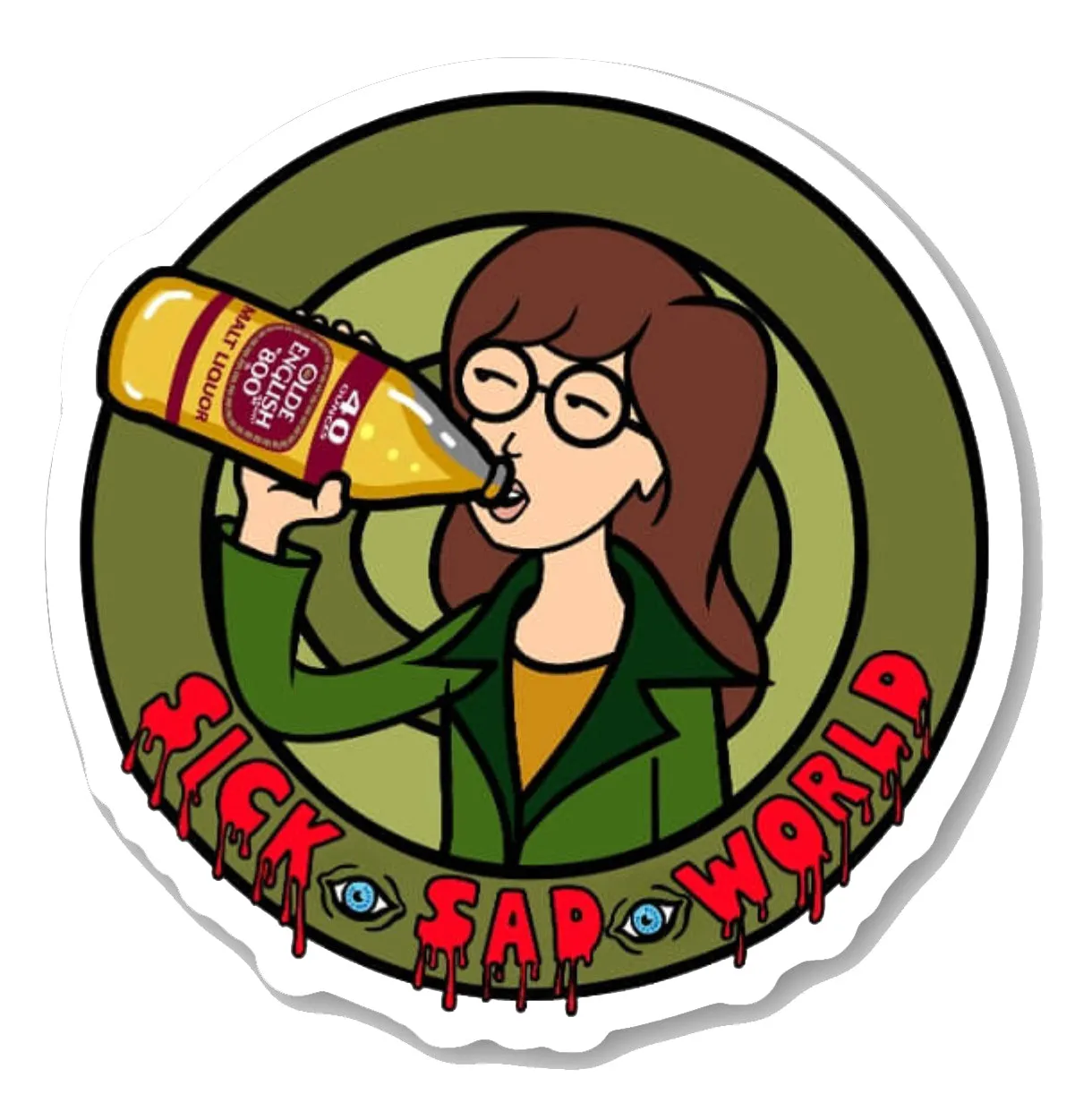 Daria Cut Vinyl STICKER