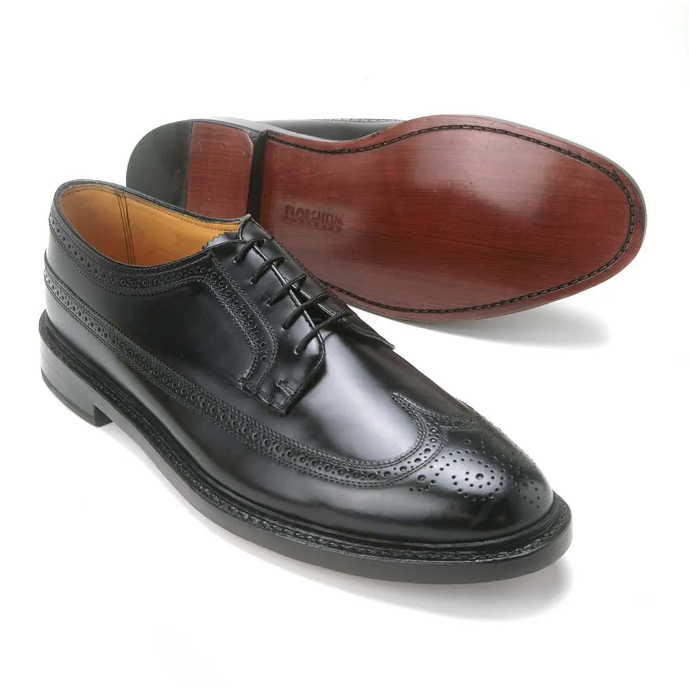 Florsheim Kenmoor Black Imperial Leather Oxford