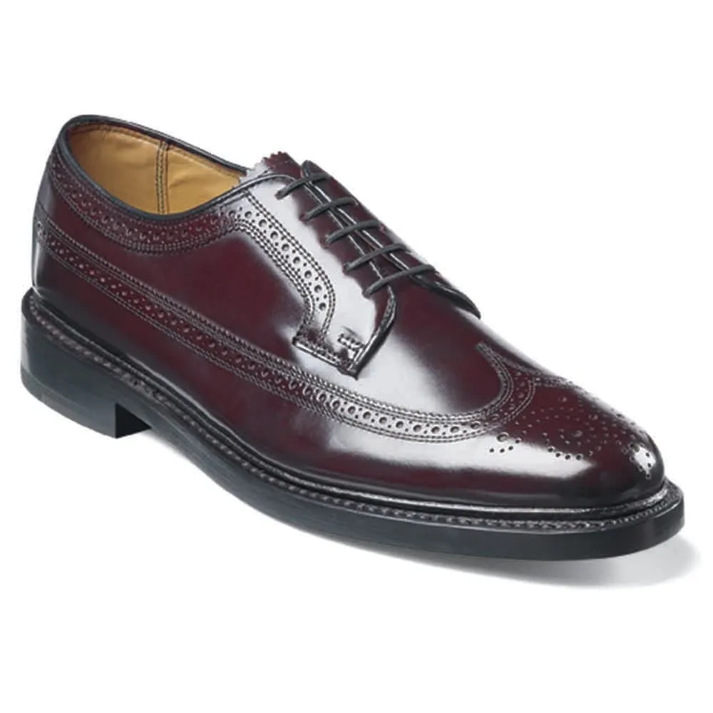 Florsheim Kenmoor Burgundy Imperial Smooth Leather Men's Wing-Tip