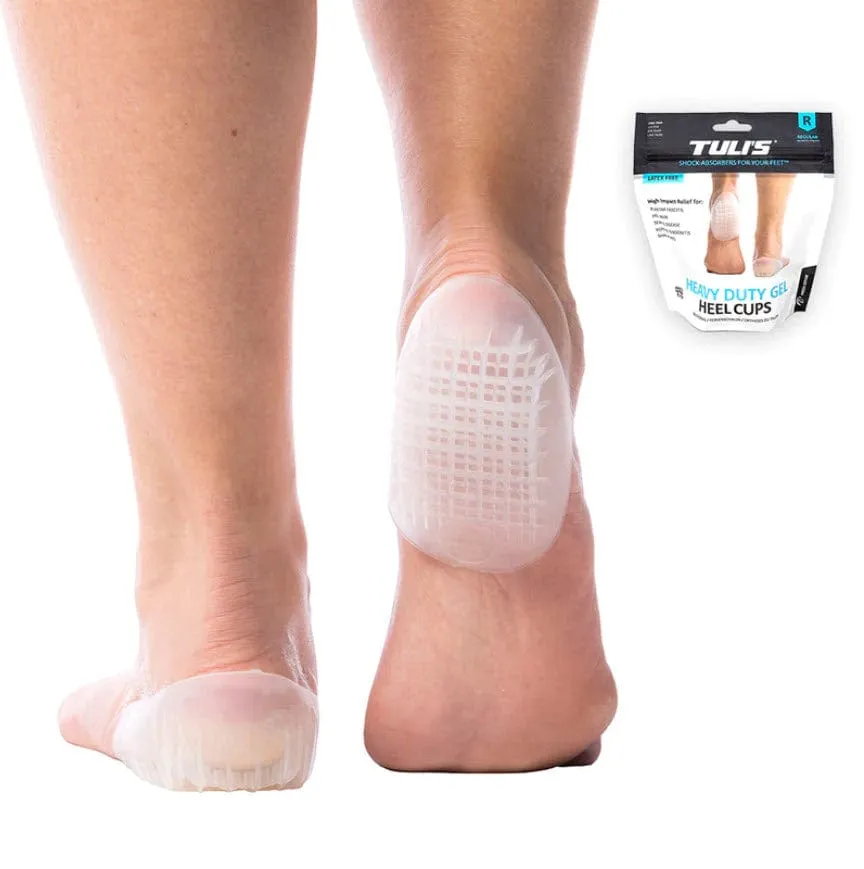 Gel Heel Cups - Heavy Duty