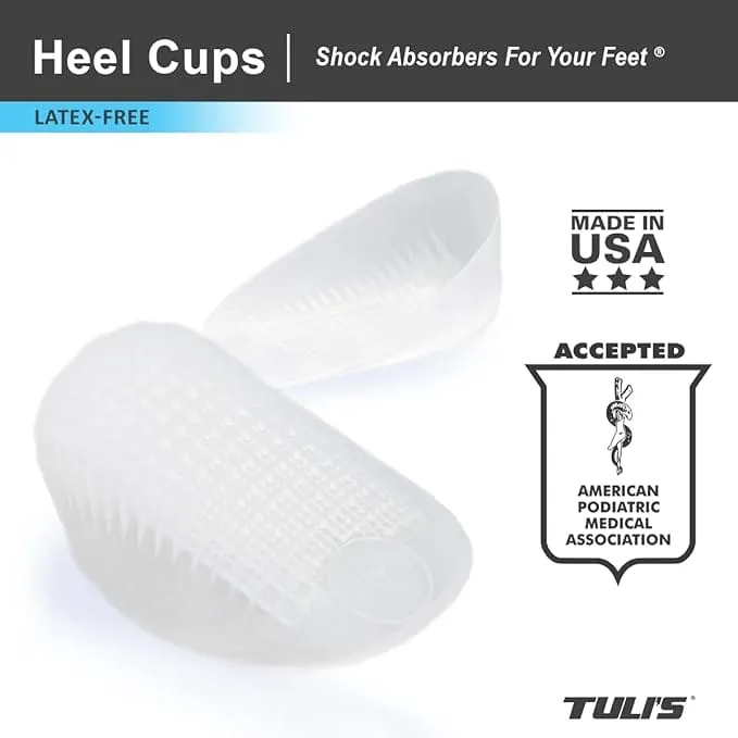 Gel Heel Cups - Heavy Duty