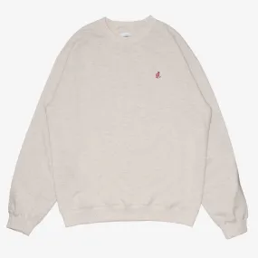 Gramicci One Point Sweatshirt Oatmeal