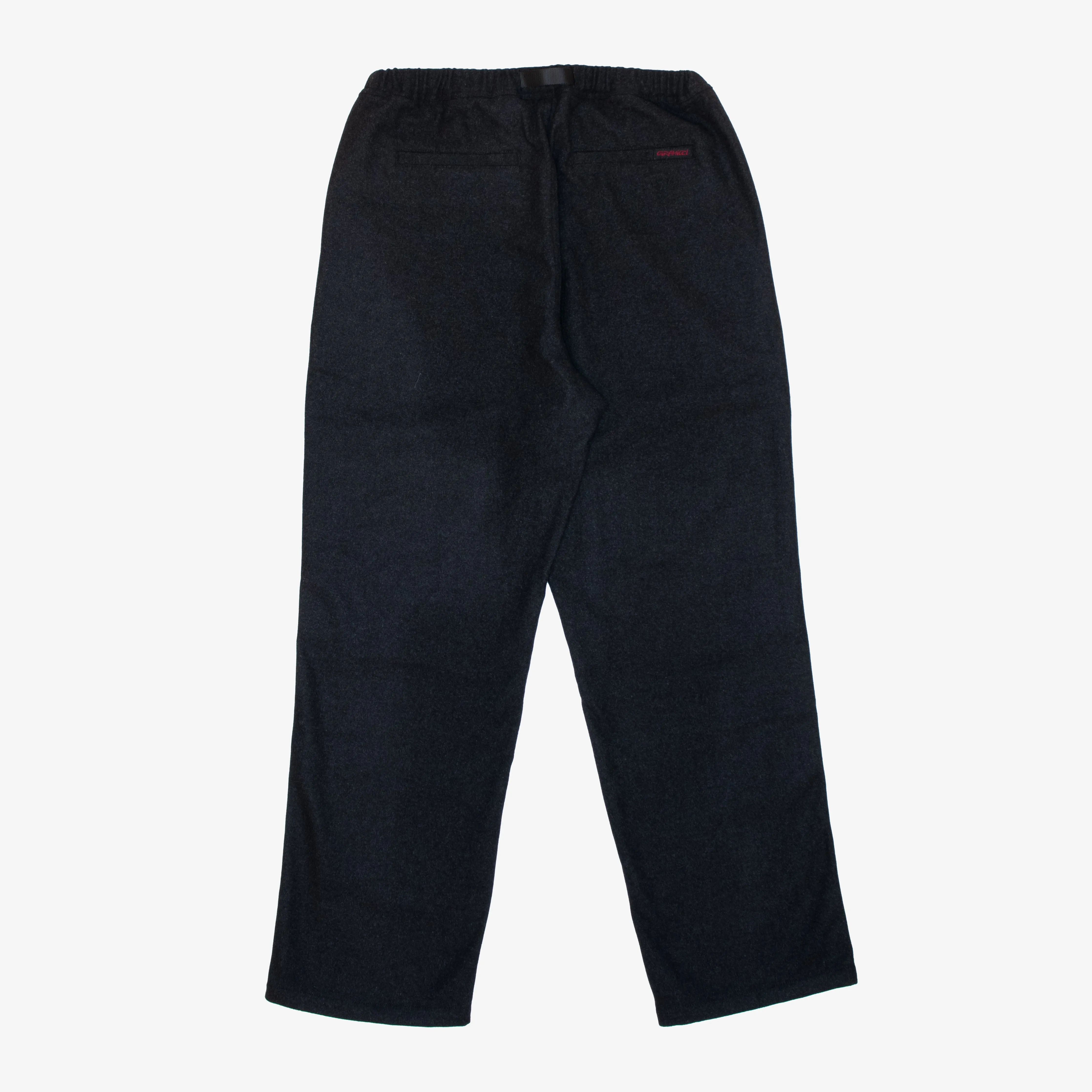 Gramicci Wool Relaxed Pleated Trouser Charcoal