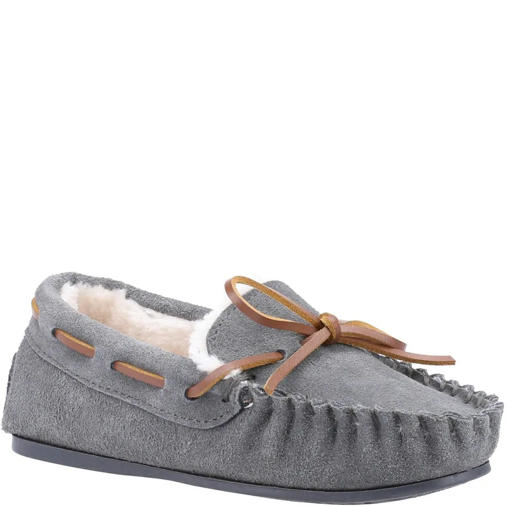 Grey Addison Slippers